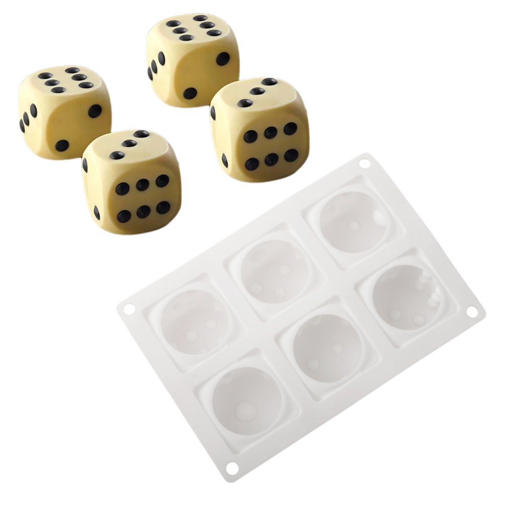 Kitchen Appliances Baking - 6-Cell Cube Mousse Cake Mould Dice