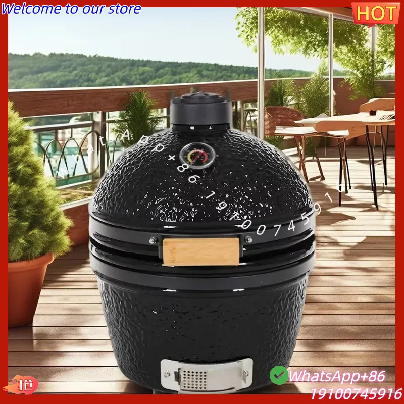 Electric Smoker Bbq - 2026Hot AUPLEX 16-Inch Kamado BBQ Grill