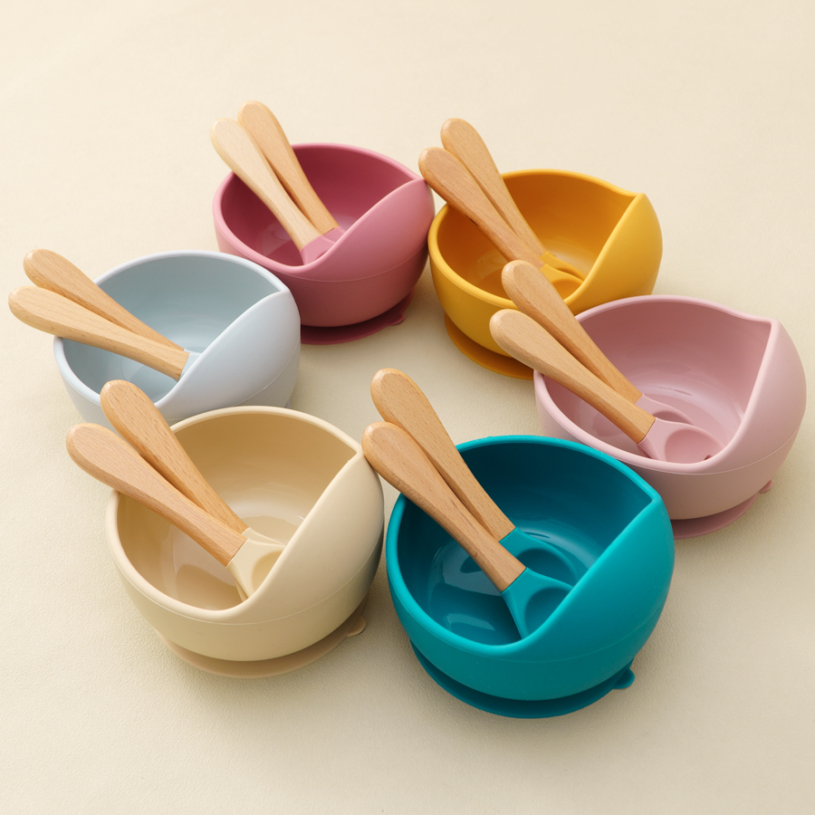 Kitchen Appliances Set - Mamaplan 3PCS Baby Silicone Feeding Set