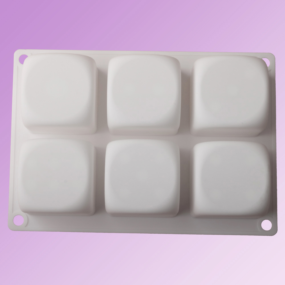 6-Cell Cube Mousse Cake Mould  - огляд і ціна Kitchen Appliances Baking
