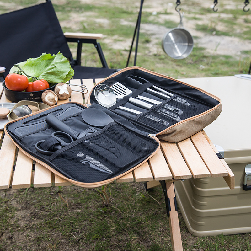 8pcs Camping Kitchen Cookware  - огляд і ціна Kitchen Appliances Set
