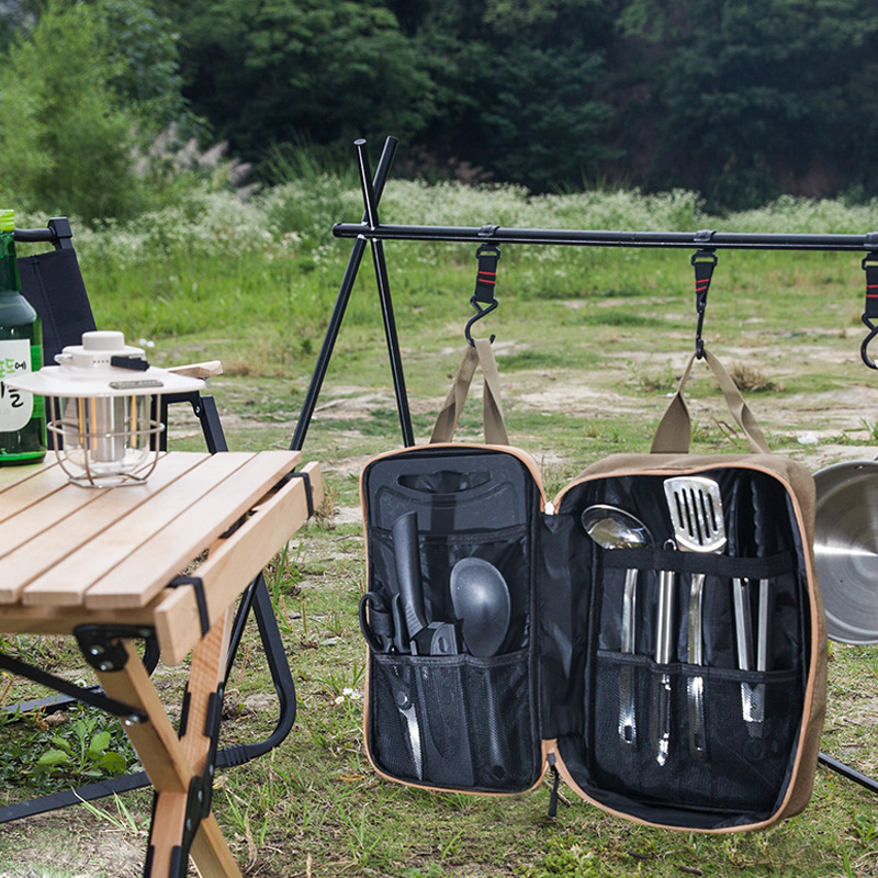 8pcs Camping Kitchen Cookware  - огляд і ціна Kitchen Appliances Set