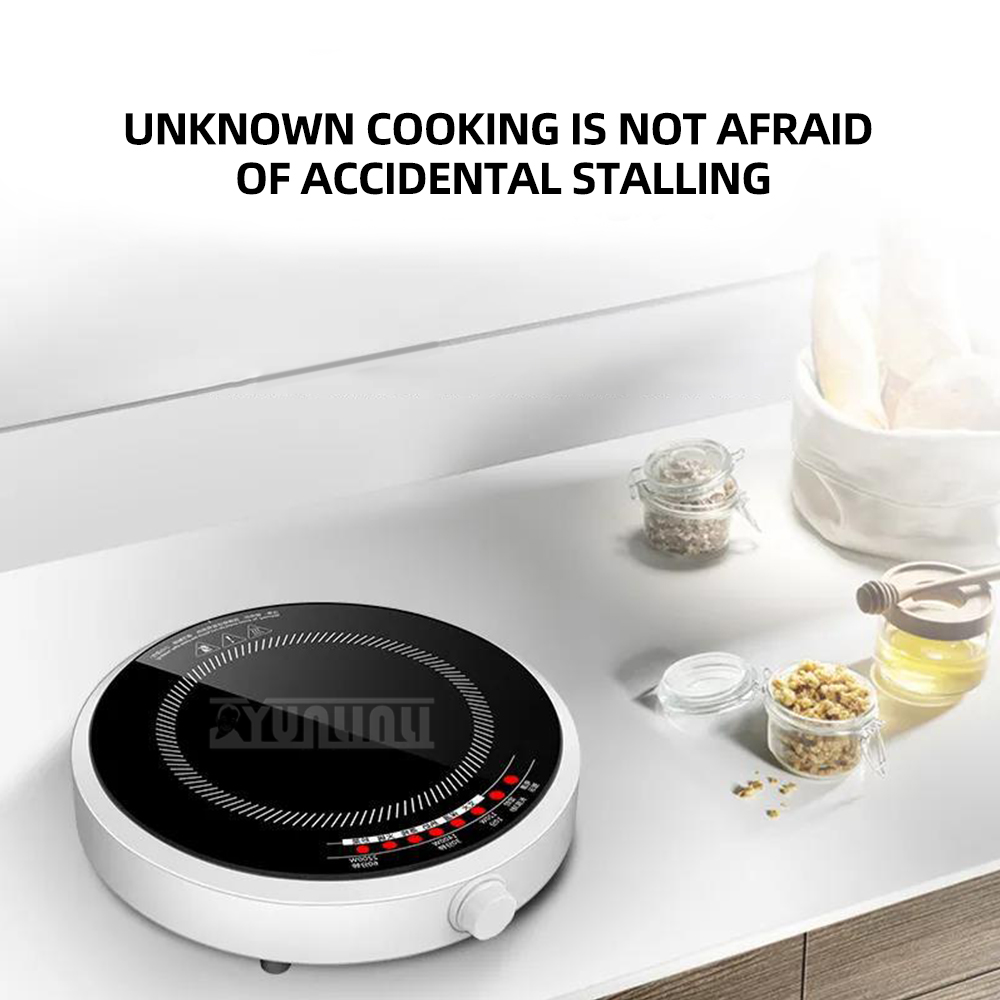 Round Smart Induction Cooker H - огляд і ціна Induction Cooktop Portable