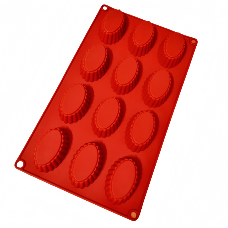 12 Hole Oval Egg Shape Silicon - огляд і ціна Kitchen Appliances Baking