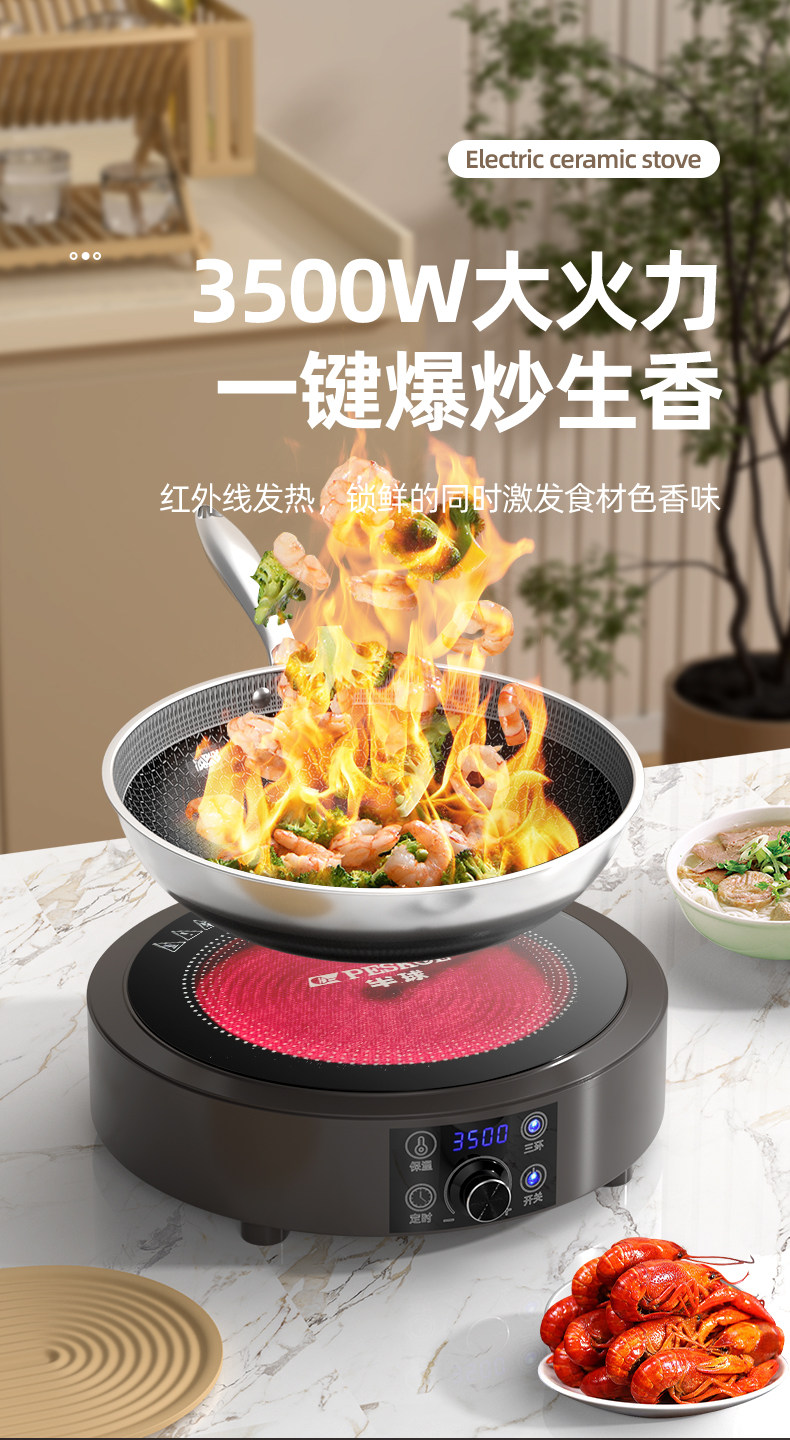Single Zone Ceramic Cooktop Po - огляд і ціна Induction Cooktop Portable
