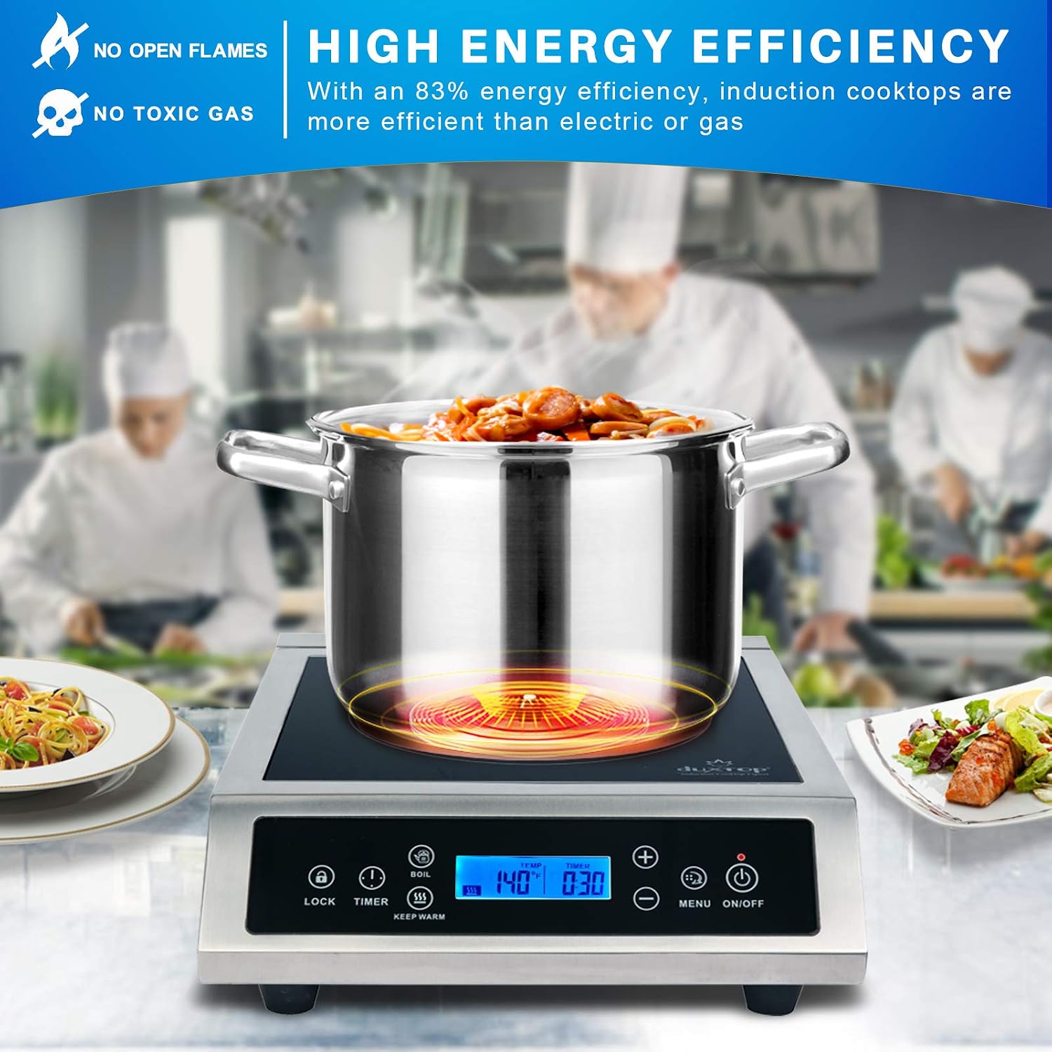 Professional Portable Inductio - огляд і ціна Induction Cooktop Portable