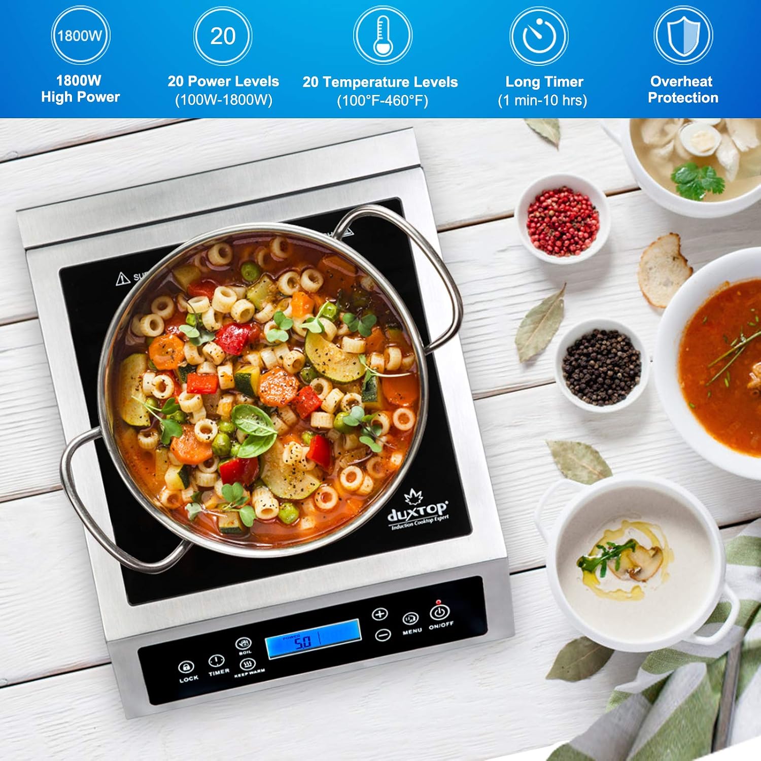 Professional Portable Inductio - огляд і ціна Induction Cooktop Portable