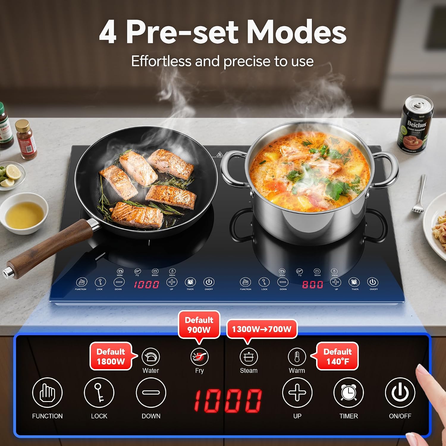 Portable Induction Cooktop 2 B - огляд і ціна Induction Cooktop Portable