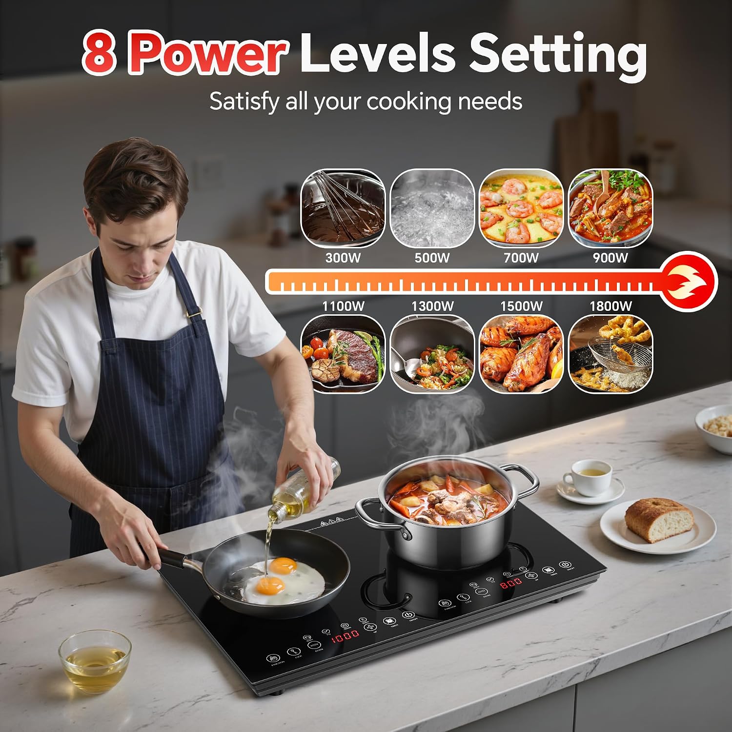 Portable Induction Cooktop 2 B - огляд і ціна Induction Cooktop Portable