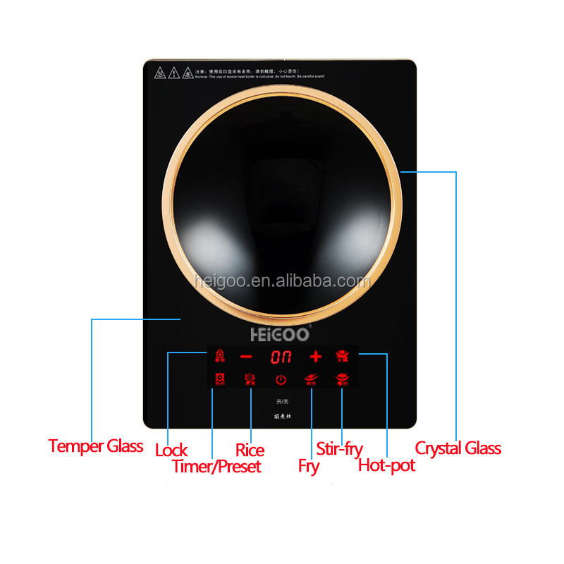 Single burner Built in and Por - огляд і ціна Induction Cooktop Portable