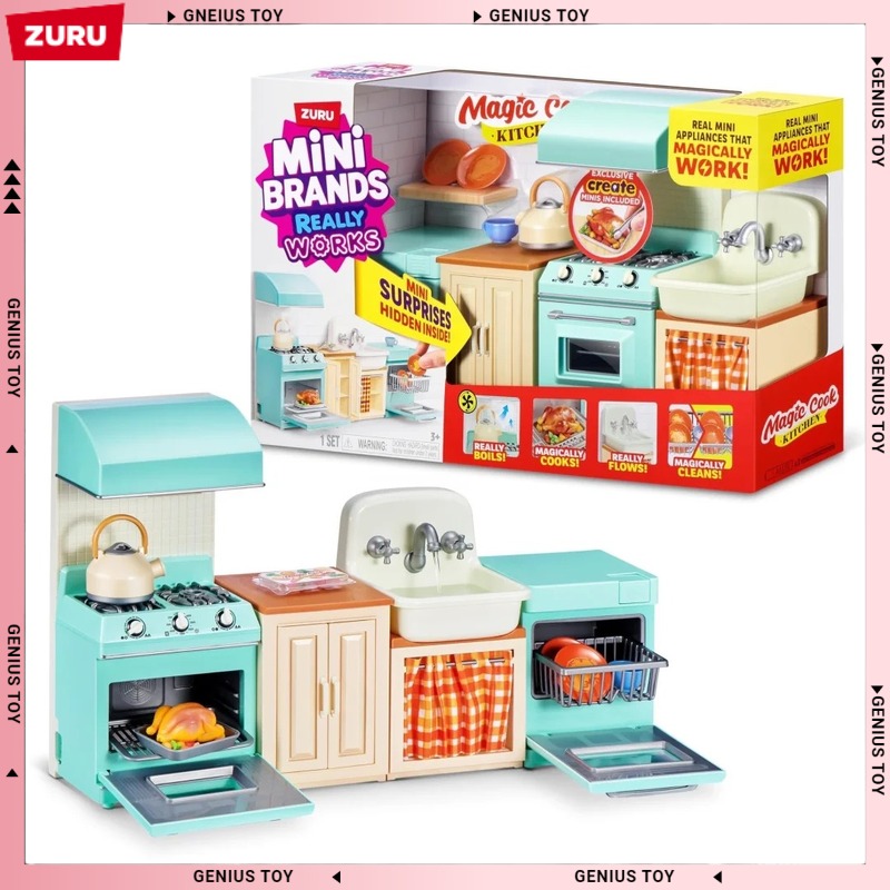 Zuru Mini Brands Magic Cook Ki - огляд і ціна Kitchen Appliances Set