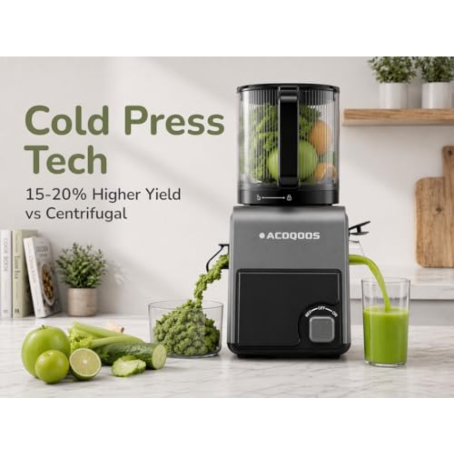 3-In-1 Cold Press Juicer For H - огляд і ціна Juicer Cold Press Slow