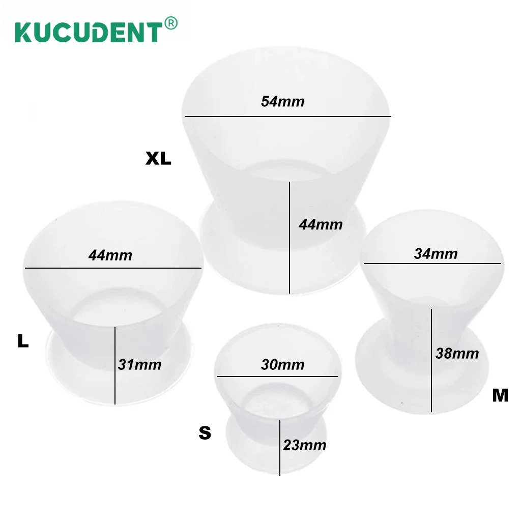 4Pcs/Set Dental Silicone Cup F - огляд і ціна Kitchen Appliances Set