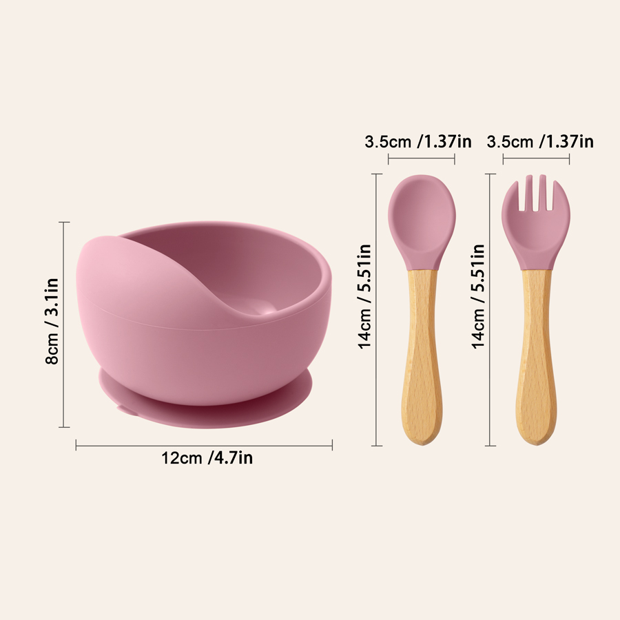 Mamaplan 3PCS Baby Silicone Fe - огляд і ціна Kitchen Appliances Set