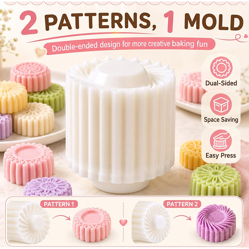 Double Head Pastry Mold Sunflo - огляд і ціна Kitchen Appliances Baking