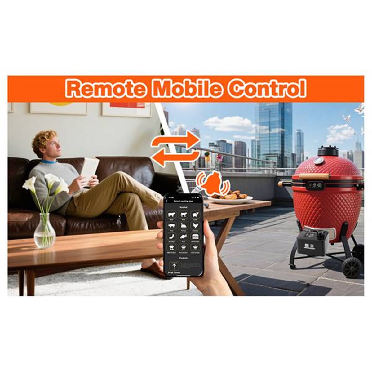 DT81 Bluetooth BBQ Grill Tempe - огляд і ціна Electric Smoker Bbq