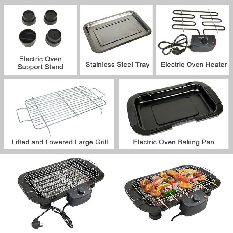 Household Smokeless Grill 2000 - огляд і ціна Electric Smoker Bbq