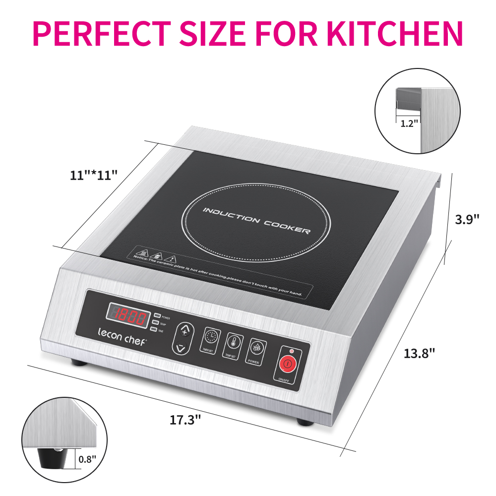 Lecon Chef Induction Cooktop C - огляд і ціна Induction Cooktop Portable
