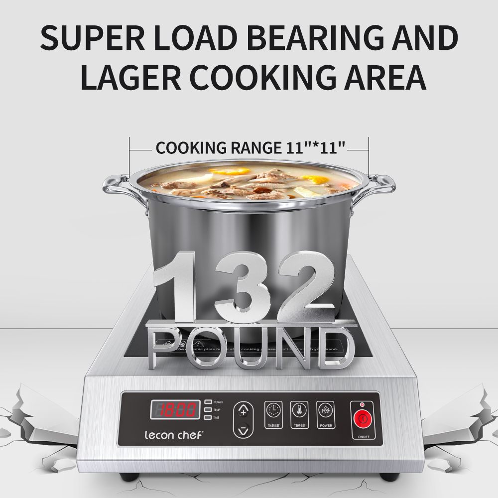 Lecon Chef Induction Cooktop C - огляд і ціна Induction Cooktop Portable