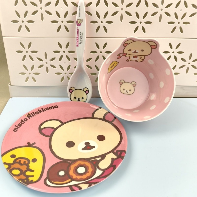 Adorable Rilakkuma Printed Dis - огляд і ціна Kitchen Appliances Set
