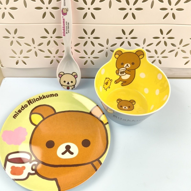 Adorable Rilakkuma Printed Dis - огляд і ціна Kitchen Appliances Set