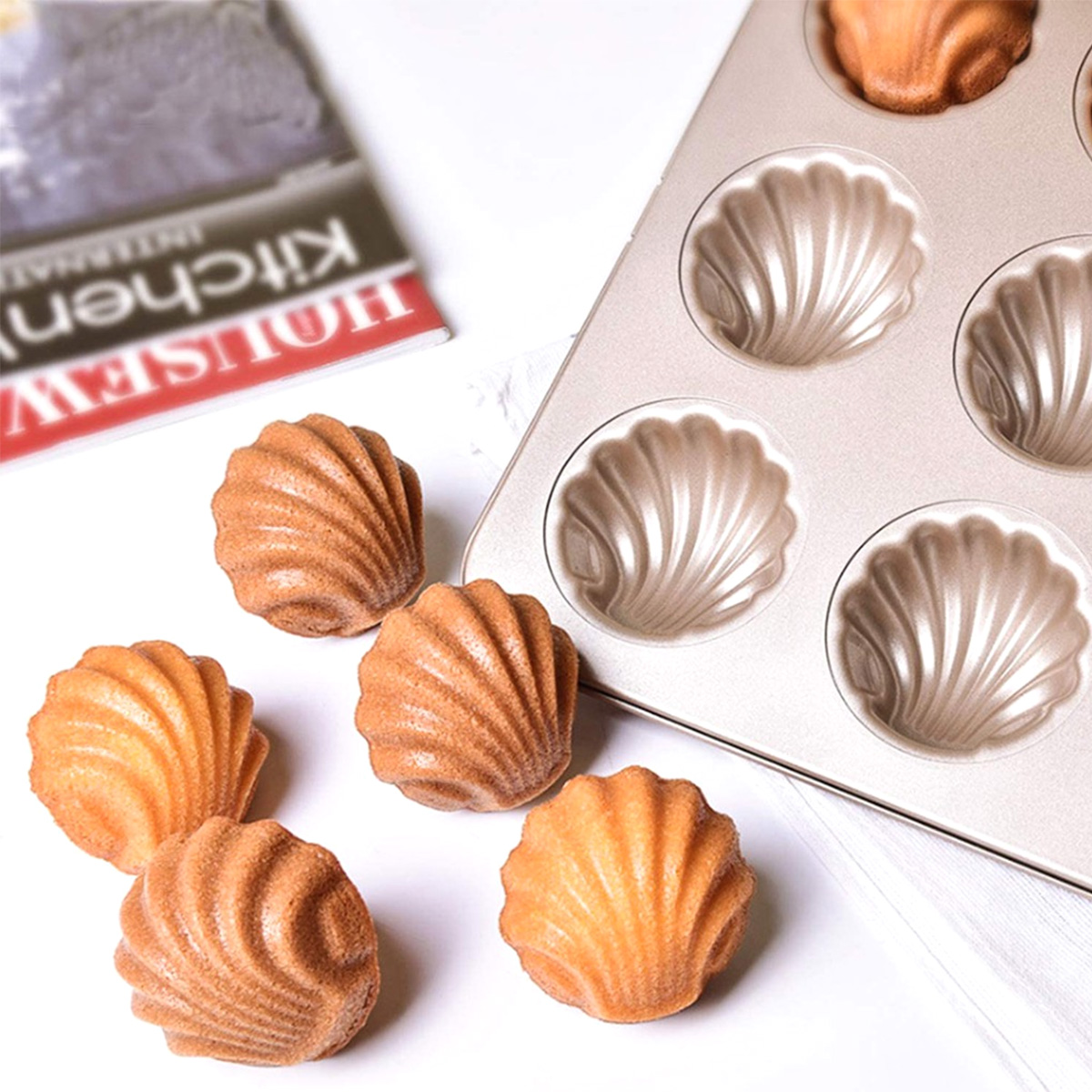 Madeleine Mold Shell Shape Bak - огляд і ціна Kitchen Appliances Baking