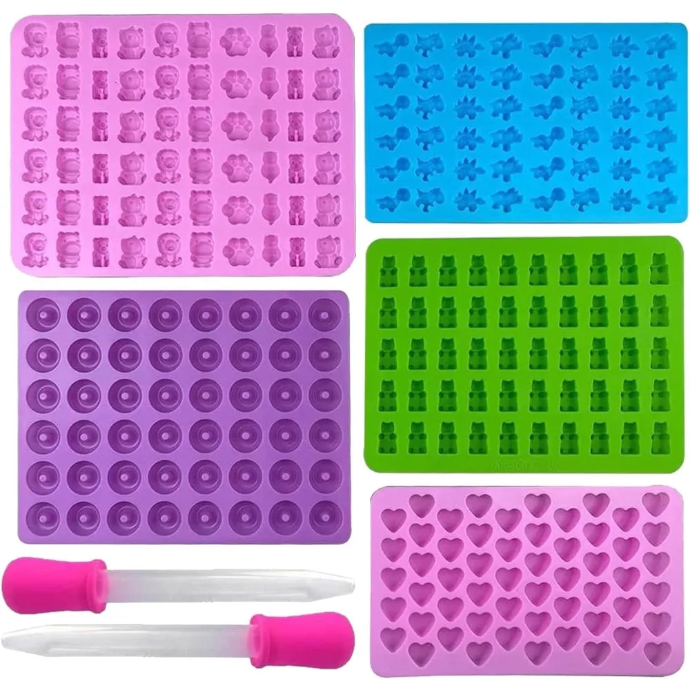 5Pcs Candy Silicone Moulds wit - огляд і ціна Kitchen Appliances Baking