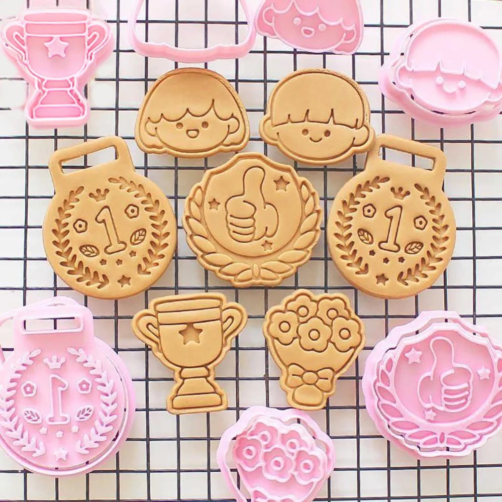 Medals Trophies Cookie Cutters - огляд і ціна Kitchen Appliances Baking